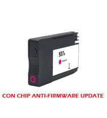 Cartuccia 937e XL magenta 4S6W7NE con chip anti-firmware update compatibile per Hp 9110b,9120e,9132e,9720,9730 1.650 pagine Cartuccia 937e XL magenta 4S6W7NE con chip anti-firmware update compatibile per Hp 9110b,9120e,9132e,9720,9730 1.650 pagine