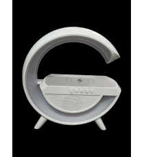 Altoparlante speaker Bluetooth BT 2301, caricatore per smartphone, lampada da tavolo smart con caricabatterie wireless, Radio FM Altoparlante speaker Bluetooth BT 2301, caricatore per smartphone, lampada da tavolo smart con caricabatterie wireless, Radio FM