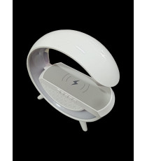 Altoparlante speaker Bluetooth BT 2301, caricatore per smartphone, lampada da tavolo smart con caricabatterie wireless, Radio FM Altoparlante speaker Bluetooth BT 2301, caricatore per smartphone, lampada da tavolo smart con caricabatterie wireless, Radio FM