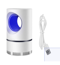Lampada insetticida 15W alimentazione usb,cattura insetti e zanzare, luce UV ad alta intensità e forte ventola di aspirazione