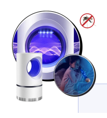 Lampada insetticida 15W alimentazione usb,cattura insetti e zanzare, luce UV ad alta intensità e forte ventola di aspirazione