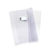 Coprimaxi Supercristallo - c/alette - PVC - 21 x 30 cm - 200 mic - trasparente neutro - Colorosa Coprimaxi Supercristallo - c/alette - PVC - 21 x 30 cm - 200 mic - trasparente neutro - Colorosa