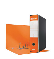 Registratore Oxford G85 - dorso 8 cm - protocollo 23 x 33 cm - arancione - Esselte Registratore Oxford G85 - dorso 8 cm - protocollo 23 x 33 cm - arancione - Esselte