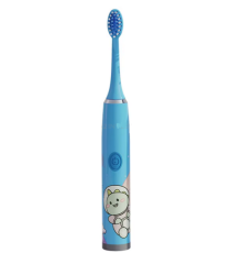 Spazzolino elettrico blu per bambini 6-9 anni - incluse 3 testine di ricambio, certificato IPX7 - Batteria 3,7V 500mAh DC 5V Spazzolino elettrico blu per bambini 6-9 anni - incluse 3 testine di ricambio, certificato IPX7 - Batteria 3,7V 500mAh DC 5V