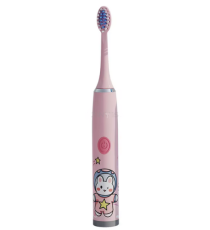 Spazzolino elettrico rosa per bambini 6-9 anni - incluse 3 testine di ricambio, certificato IPX7 - Batteria 3,7V 500mAh DC 5V Spazzolino elettrico rosa per bambini 6-9 anni - incluse 3 testine di ricambio, certificato IPX7 - Batteria 3,7V 500mAh DC 5V