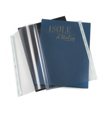 Coprilibro Cristallo 14 - PP - 140mic -50 x 31 cm - liscio - trasparente neutro - Colorosa