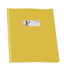 Coprimaxi GreenLine - c/alette - PVC - 220 mic - 21 x 30 cm - lucido coprente - giallo - Colorosa Coprimaxi GreenLine - c/alette - PVC - 220 mic - 21 x 30 cm - lucido coprente - giallo - Colorosa