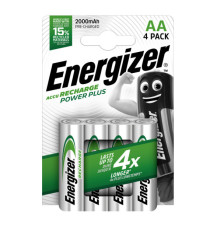 Pila stilo AA - 1,2V - Power Plus - ricaricabili - Energizer - blister 4 pezzi