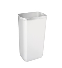 Cestino gettacarte - 33 x 22 x 49 cm - 23 L - bianco - Mar Plast Cestino gettacarte - 33 x 22 x 49 cm - 23 L - bianco - Mar Plast