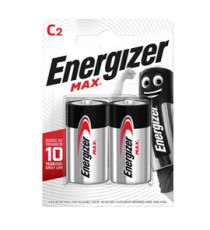 Pila mezzatorcia - C - LR14 - Max - Energizer - blister 2 pezzi