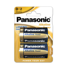 Pila torcia - D - LR20 - Alkaline Power - Panasonic - blister 2 pezzi Pila torcia - D - LR20 - Alkaline Power - Panasonic - blister 2 pezzi