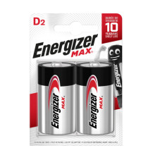 Pila torcia - D - LR20 - Max - Energizer - blister 2 pezzi