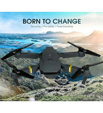 Mini drone quadricottero pieghevole wifi 998 pro, con telecamera HD 720p e telecomando,flip 3D libero uso in spazi aperti