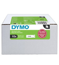 Nastro D1 standard 450130 - 12 mm x 7 mt - PL - nero/bianco - Dymo - value pack 10 pezzi Nastro D1 standard 450130 - 12 mm x 7 mt - PL - nero/bianco - Dymo - value pack 10 pezzi