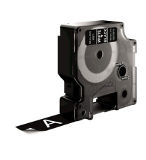 Nastro D1 standard 458110 - 19 mm x 7 mt - PL - bianco/nero - Dymo