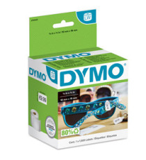 Rotolo 1500 etichette LW 2191635 - 10 x 19 mm - per gioielli - carta - bianco - Dymo