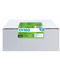 Rotolo 240 etichette LW 2093093 - 36 x 89 mm - carta - indirizzi estesi - bianco - Dymo - value pack 12 pezzi Rotolo 240 etichette LW 2093093 - 36 x 89 mm - carta - indirizzi estesi - bianco - Dymo - value pack 12 pezzi