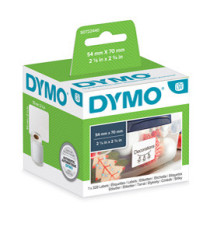 Rotolo 320 etichette LW 990150 - 54 x 70 mm - carta - multiuso - bianco - Dymo