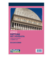 Blocco fatture ad 1 aliquota - 50/2 autoricalcante - 14,8 x 21 cm - DU1641C0000 - Data Ufficio Blocco fatture ad 1 aliquota - 50/2 autoricalcante - 14,8 x 21 cm - DU1641C0000 - Data Ufficio