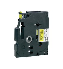 Brother - Nastro laminato flessibile - Nero/Giallo - TZEFX631 - 12mm x 8mt Brother - Nastro laminato flessibile - Nero/Giallo - TZEFX631 - 12mm x 8mt