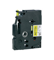 Brother - Nastro laminato flessibile - Nero/Giallo - TZEFX631 - 12mm x 8mt Brother - Nastro laminato flessibile - Nero/Giallo - TZEFX631 - 12mm x 8mt