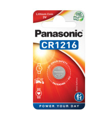 Micropila CR1216 - a pastiglia - litio - Panasonic - blister 1 pezzo