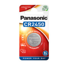 Micropila CR2450 - 3V - a pastiglia - litio - Panasonic - blister 1 pezzo Micropila CR2450 - 3V - a pastiglia - litio - Panasonic - blister 1 pezzo