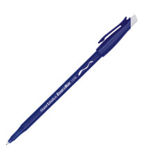 Penna a sfera con cappuccio Replay - cancellabile - punta 1 mm - blu - Papermate Penna a sfera con cappuccio Replay - cancellabile - punta 1 mm - blu - Papermate