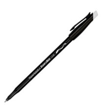 Penna a sfera con cappuccio Replay - cancellabile - punta 1 mm - nero - Papermate Penna a sfera con cappuccio Replay - cancellabile - punta 1 mm - nero - Papermate