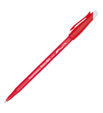 Penna a sfera con cappuccio Replay - cancellabile - punta 1 mm - rosso - Papermate