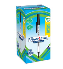 Penna sfera - cappuccio - Kilometrico Recycled - punta 1,0 mm - nero - Papermate Penna sfera - cappuccio - Kilometrico Recycled - punta 1,0 mm - nero - Papermate