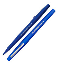 Pennarello Flair Nylon - punta feltro - 1,10mm - blu - Papermate