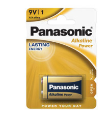 Pila Transistor - 9V - Alkaline Power - Panasonic - blister 1 pezzo Pila Transistor - 9V - Alkaline Power - Panasonic - blister 1 pezzo