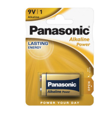 Pila Transistor - 9V - Alkaline Power - Panasonic - blister 1 pezzo Pila Transistor - 9V - Alkaline Power - Panasonic - blister 1 pezzo