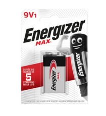 Pila Transistor - 9V - Max - Energizer - blister 1 pezzo