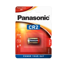 Micropila CR2 Photo - 3V - litio - Panasonic - blister 1 pezzo Micropila CR2 Photo - 3V - litio - Panasonic - blister 1 pezzo