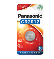 Micropila CR2012 - 3V - a pastiglia - litio - Panasonic - blister 1 pezzo Micropila CR2012 - 3V - a pastiglia - litio - Panasonic - blister 1 pezzo