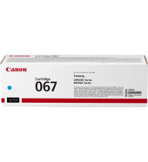 Canon 067C ciano 5101C002 toner originale per Canon i-SENSYS LBP631,633,MF651,655,657 capacità 1.250 pagine Canon 067C ciano 5101C002 toner originale per Canon i-SENSYS LBP631,633,MF651,655,657 capacità 1.250 pagine