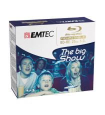 Emtec - Blue Ray - BD-RE 1-2x - Singolo - ECOBDRE2512JC