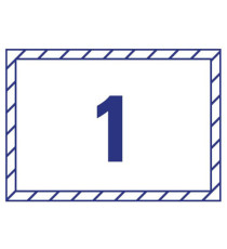 Etichette adesive per finestre - in carta - con pellicola - laser - rimovibili - 210 x 148 mm - 1et/fg - 10 fogli - bian Etichette adesive per finestre - in carta - con pellicola - laser - rimovibili - 210 x 148 mm - 1et/fg - 10 fogli - bian