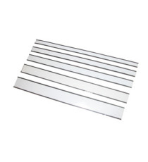 Etichette magnetiche - scrivibili e cancellabili - permanenti - 30 x 100 mm - bianco - Markin - conf. 20 etichette