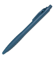 Penna detectabile retrattile - a lunga durata - leggermente ruvida - 14 cm - PP - blu