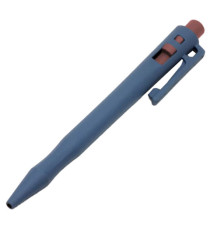 Penna detectabile retrattile - per ambienti freddi e umidi - 14 cm - PP - blu