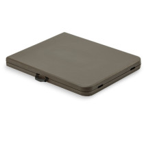 Tavolo Horeca - pieghevole - 74 x 76 x 183 cm - HDPE - noce - Garden Friend