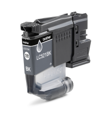 Brother LC521BK nero cartuccia originale per Brother DCP J1260W,DCP J1310DW,DCP J1360DW,DCP J1460DW capacità 500 pagine