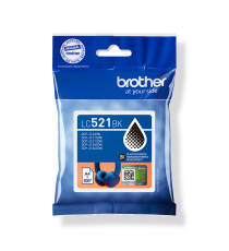Brother LC521BK nero cartuccia originale per Brother DCP J1260W,DCP J1310DW,DCP J1360DW,DCP J1460DW capacità 500 pagine Brother LC521BK nero cartuccia originale per Brother DCP J1260W,DCP J1310DW,DCP J1360DW,DCP J1460DW capacità 500 pagine