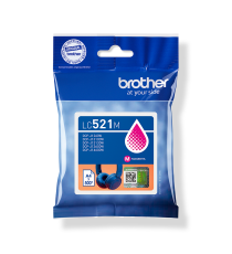 Brother LC521M magenta cartuccia originale per Brother DCP J1260W,DCP J1310DW,DCP J1360DW,DCP J1460DW capacità 500 pagine Brother LC521M magenta cartuccia originale per Brother DCP J1260W,DCP J1310DW,DCP J1360DW,DCP J1460DW capacità 500 pagine