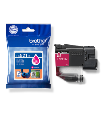 Brother LC521M magenta cartuccia originale per Brother DCP J1260W,DCP J1310DW,DCP J1360DW,DCP J1460DW capacità 500 pagine Brother LC521M magenta cartuccia originale per Brother DCP J1260W,DCP J1310DW,DCP J1360DW,DCP J1460DW capacità 500 pagine