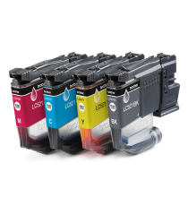Multipack Brother LC521VAL Bk/c/m/y cartuccia originale per Brother DCP J1260W,DCP J1310DW,DCP J1360DW,DCP J1460DW