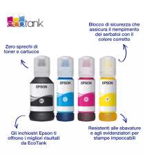 Epson Ecotank 113 nero C13T06B140 flacone inchiostro pigmentato originale per Epson EcoTank ET 16600,5800,16650 127ml Epson Ecotank 113 nero C13T06B140 flacone inchiostro pigmentato originale per Epson EcoTank ET 16600,5800,16650 127ml